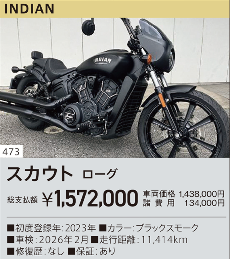 Indian_スカウトローグ